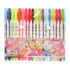 Набор гелевых ручек Calligrata, 18 цветов, металлик, узел 0.7 мм, корпус с рисунком, в блистере на кнопке - Фото 10