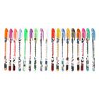 Набор гелевых ручек Calligrata, 18 цветов, металлик, узел 0.7 мм, корпус с рисунком, в блистере на кнопке - Фото 6