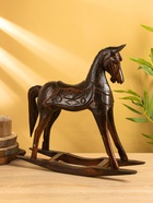 Сувенир «Лошадка качалка», 45×12×45 см, дерево - Фото 2