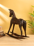 Сувенир «Лошадка качалка», 45×12×45 см, дерево - Фото 4