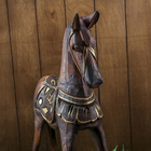 Сувенир «Лошадка качалка», 45×12×45 см, дерево - Фото 6