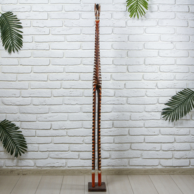 Сувенир «Зебра» 23×15×150 см, дерево