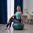 Фитбол ONLYTOP, d=65 см, 900 г, антивзрыв, зелёный - Фото 11