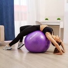 Фитбол ONLYTOP, d=75 см, 1000 г, антивзрыв, цвет фиолетовый - Фото 6