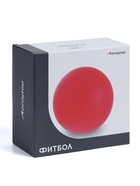 Фитбол ONLYTOP, d=75 см, 1000 г, антивзрыв, цвет голубой - фото 7100476