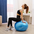 Фитбол ONLYTOP, d=75 см, 1000 г, антивзрыв, цвет голубой - Фото 5