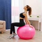Фитбол ONLYTOP, d=85 см, 1400 г, антивзрыв, цвет розовый - Фото 5