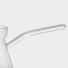 Турка Magistro «Искра», 380 мл, 19×9×9.5, стекло, прозрачная - Фото 6