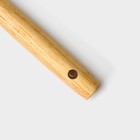 Ложка гарнирная Доляна «Бамбук», силикон, 34 см, цвет МИКС - фото 4253120