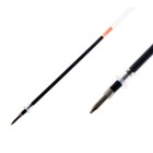 Стержень гелевый, 0.5 мм, длина 128 мм, d=3 мм, чернила чёрные - Фото 1