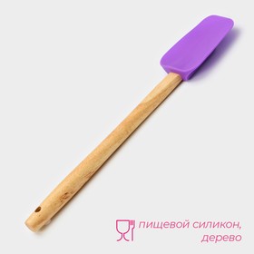 Лопатка Доляна «Бамбук», 31 см, цвет МИКС