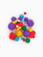 Набор для творчества из проволоки с ворсом, помпонов, глаз №13, МИКС - фото 123097545