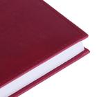 Ежедневник датированный 2021 г, А5, 168 листов "Вивелла", перфорация углов, бордовый - Фото 3