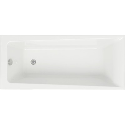 Ванна акриловая Cersanit Lorena 160×70 см, без ножек, каркаса и панели, ультра, белая