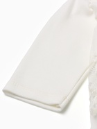 Набор: платье для девочки и повязка «Крошка Я», 74-80 см, белое - фото 119343829