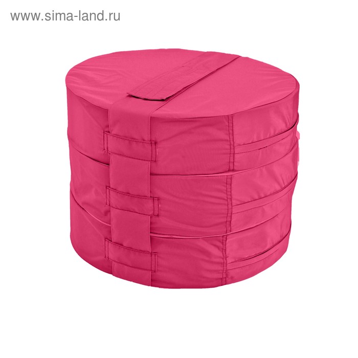 Набор подушек, размер 10х40 см-3 шт., розовый - Фото 1