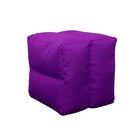 Пуф-аэрокуб, размер 35х35х35 см, фиолетовый - Фото 2