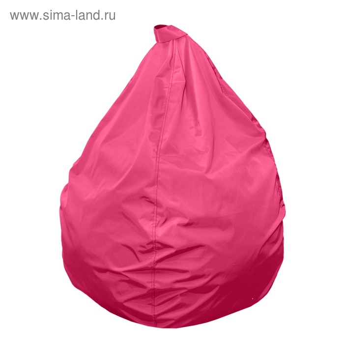Пуф-груша, размер 80х110х40 см, розовый - Фото 1