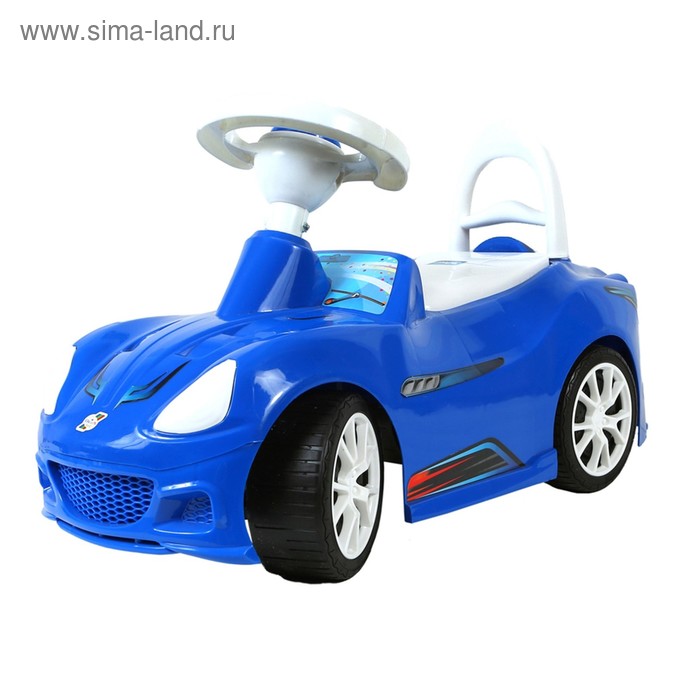 Толокар «Машина» синий до 30 кг - Фото 1