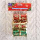 Ёлочные игрушки 6 шт. «Барабан» ёлочка, 3.5×3.5 см, МИКС - Фото 2