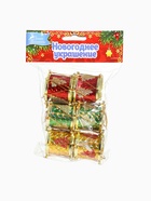 Ёлочные игрушки 6 шт. «Барабан» ёлочка, 3.5×3.5 см, МИКС - Фото 6