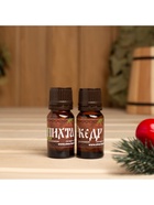 Новогодний набор эфирных масел «С новым годом! С легким паром!», пихта, кедр, 2 шт. по 10 мл - Фото 3