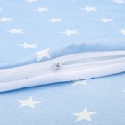 Борт в кроватку "Мечта", из 4-х частей, чехлы съемные, цвет голубой, бязь хл100% - Фото 4