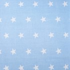 Комплект в кроватку 6 пр. "Мечта" (борт из 4-х частей), цвет голубой, бязь хл100% - Фото 3