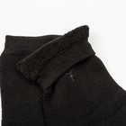 Носки мужские махровые, цвет чёрный, размер 25-27 - Фото 3