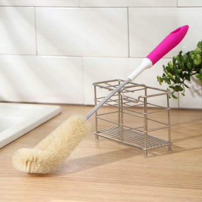 Ёршик для посуды Доляна, 42×6 см, МИКС