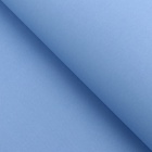 Бумага для декора и флористики, крафт, синяя, однотонная, двусторонняя, рулон 1 шт., 0,68 х 10±5% м - Фото 2