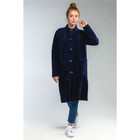 Пальто женское 007а цвет синий, one size - Фото 2