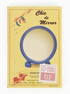 Зеркало настольное, с увеличением, круглое, двустороннее, настенное, 14.5×22 см, (d=12 см), цвет янтарный - Фото 6