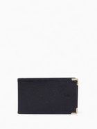 Визитница, 18 карт, с тиснением, чёрная - Фото 2