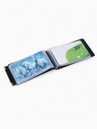 Визитница, 18 карт, с тиснением, чёрная - Фото 5