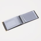 Визитница, 18 карт, коричневая - Фото 3