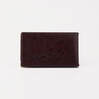Визитница, 18 карт, цвет бордовый - Фото 2