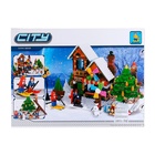 Конструктор «Рождественский парк», 812 деталей - Фото 6