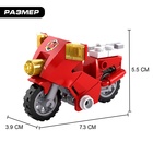 Конструктор «Пожарный байк», 28 деталей - Фото 2