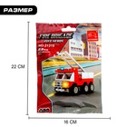 Конструктор «Пожарная машина», 63 детали - Фото 5