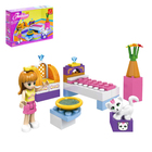 Конструктор «Спальня для девочки», 47 деталей - Фото 1