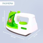 Утюг «Мини-дом», свет, звук, распыляет воду - Фото 2