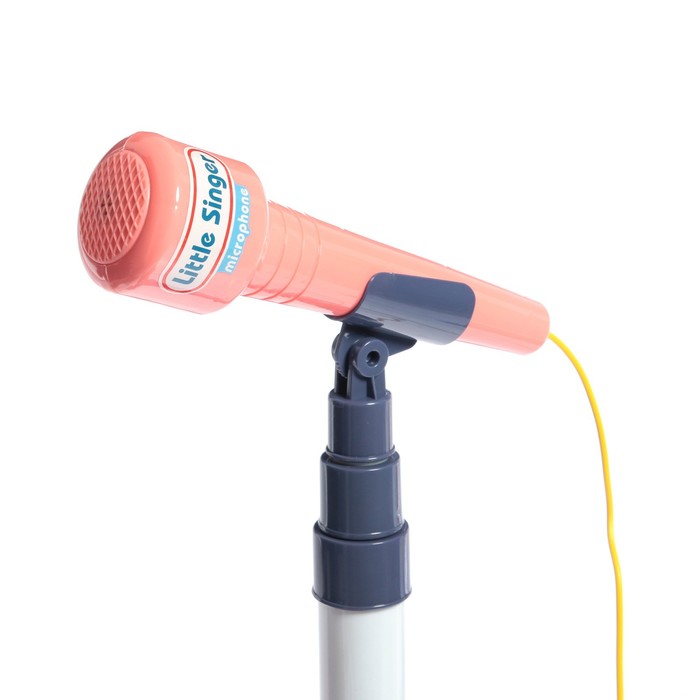 Микрофон на стойке «Волшебство», с диско-шаром, аудио-кабелем, MP3 - фото 1905499847