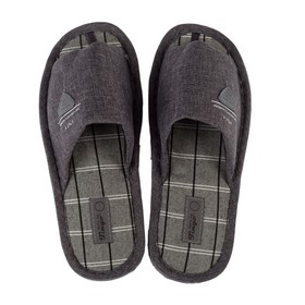 Тапочки мужские домашние TinGo, размер 42, серые  (артикул 3800669)  большой выбор товаров оптом и в розницу по низким ценам с доставкой