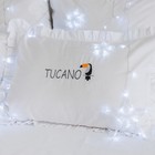 Наволочка "Этель" Tucano 50х70+5 см, пл 125 г/м², 100% хлопок, сатин - Фото 1