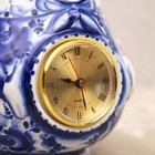 Часы «Матрёшка», 14×20 см, гжель - Фото 4