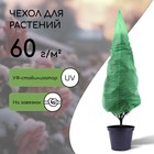 Чехол для растений, конус на завязках, 170 × 110 см, спанбонд с УФ-стабилизатором, плотность 60 г/м², МИКС - фото 8722826