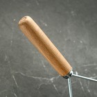 Толкушка с деревянной ручкой "Спиральная", 27 см - Фото 4