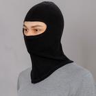 Подшлемник LYCOSA FLEECE BLACK, размер S-M - Фото 4