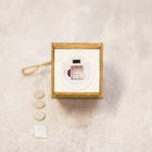 Подвеска световая "Домик с Оленем", 8х5х6 см, 1 LED, бат.(в комп), красное окно, Т/БЕЛЫЙ - Фото 4